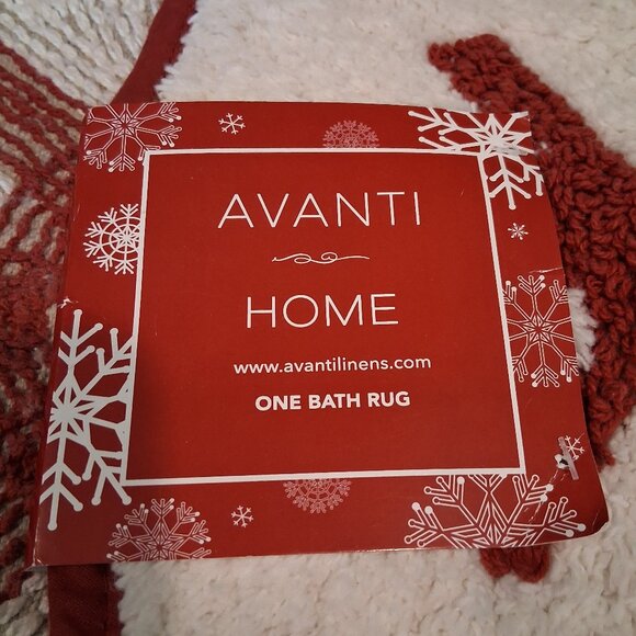 Avanti Sparkle Snowflake 29" Holiday Bath Rug - Picture 2 of 10